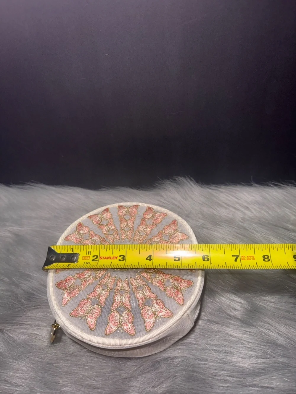Dior Round Cosmetic Pouch~NIB